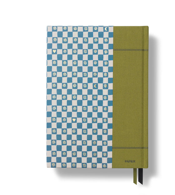 Night Sky Fabric Wellness Journal