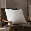 Olann Faux Shearing Cushion Ecru