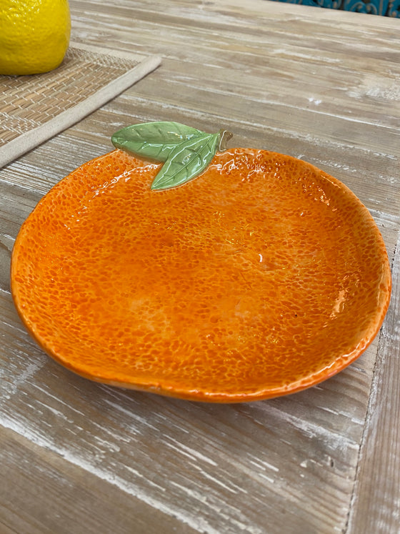 Orange Lemon Trinket Dish