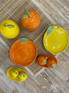 Orange Lemon Trinket Dish