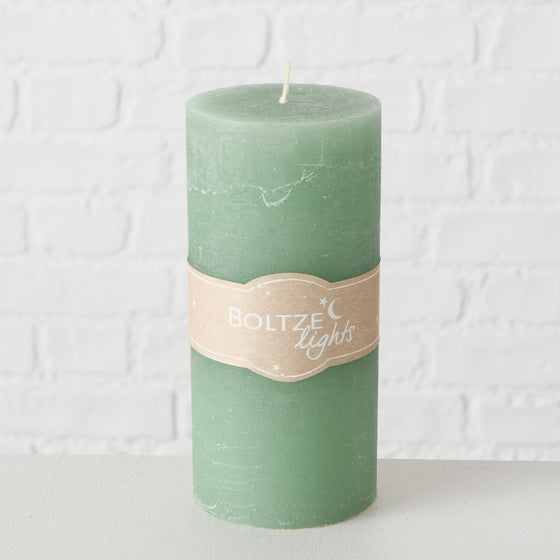 Pillar Candle Green