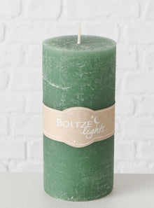  Pillar Candle Green