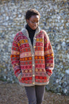 Large size Pink Tintagel Cardigan