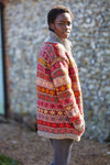Large size Pink Tintagel Cardigan