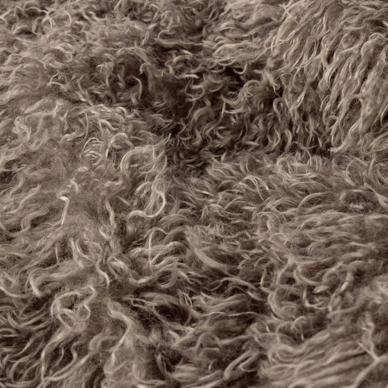 Rowan Faux Fur Throw Mocha