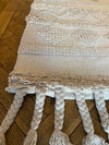 Runner Cream Tufted  Wool  60 x 180 cm