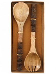  Salad Servers wood