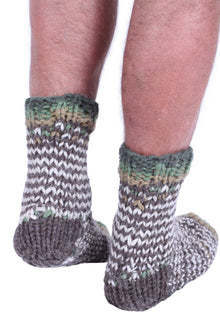  Santiago Sofa Socks Green Bark