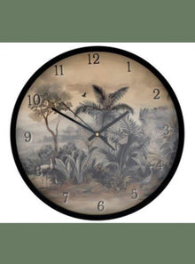  Sepia Wall Clock