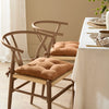 Set of Two Seat Pads Coffee