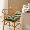 Set of Two Seat Pads Green