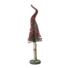  Decorative Christmas tree with red berries 