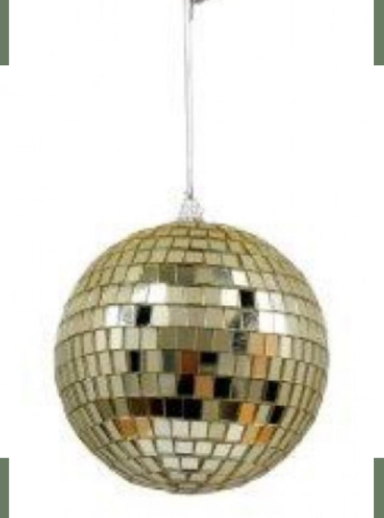 Small Gold Glitter Ball