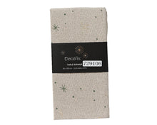  Snow Flake Table Runner Natural