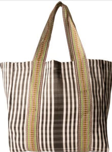  Stripe Black & White Bag