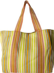  Stripe Multi Green Bag