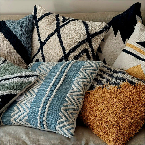 Tufted and Jute Cushion Range - Jaipur Collection
