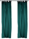 Teal Voile Curtain
