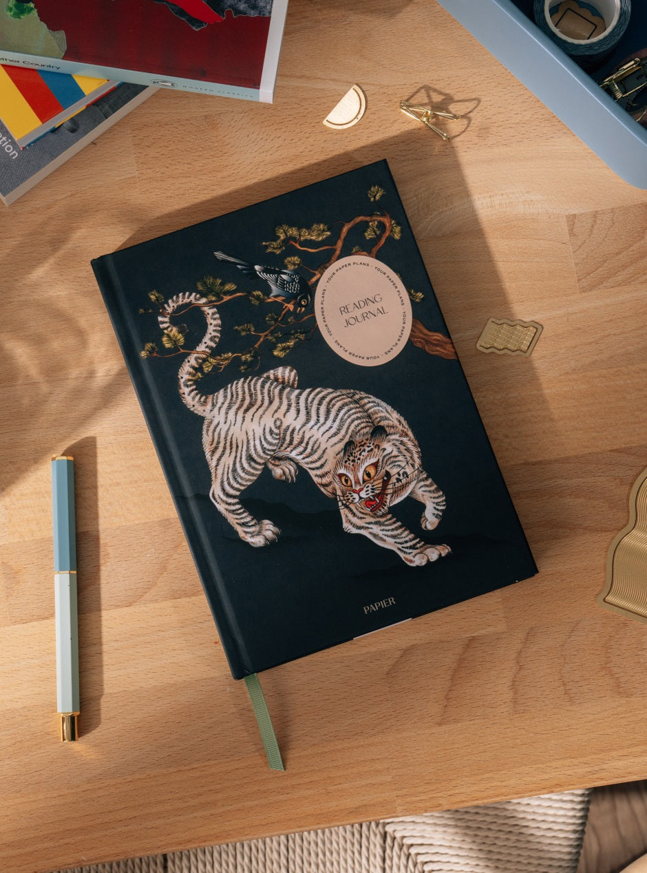  Tiger & Crow Reading Journal