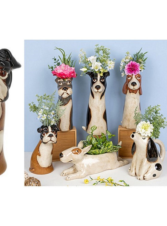 Top Dog Boxer Vase