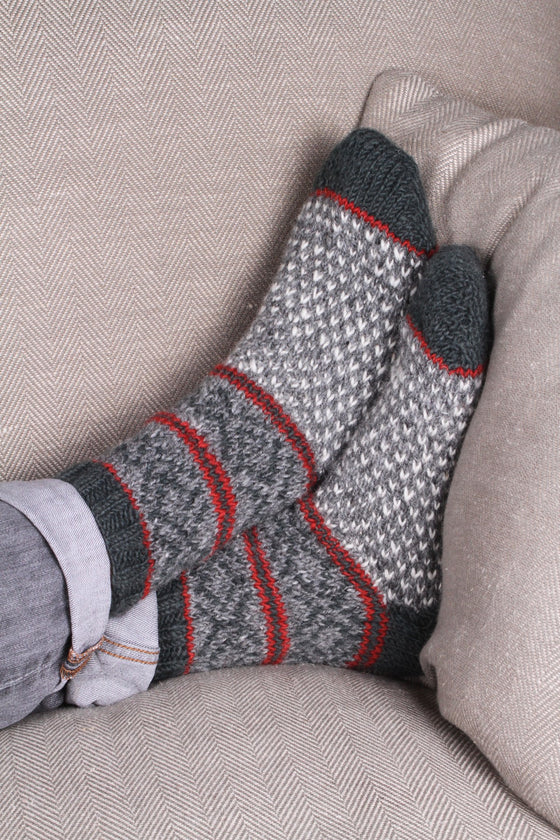 Tromso Sofa Socks Graphite