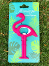 Tropicana Bottle Opener Flamingo Pink