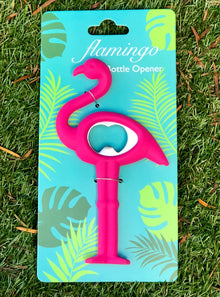  Tropicana Bottle Opener Flamingo Pink