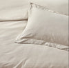 Waffle Super King Duvet Set Linen