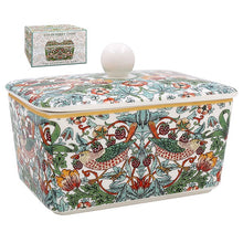  William Morris Strawberry Thief Butter Dish