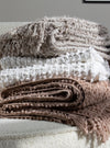 Arvo Boucle Yarn Throw feather