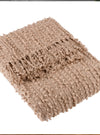 Arvo Boucle Yarn Throw Plaster