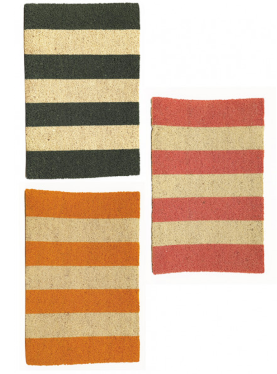 cabana striped doormat
