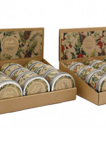  Christmas Berries Tin Candle