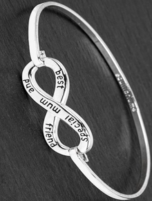  Equilibrium Bangle Special Mum & Best Friend Silver
