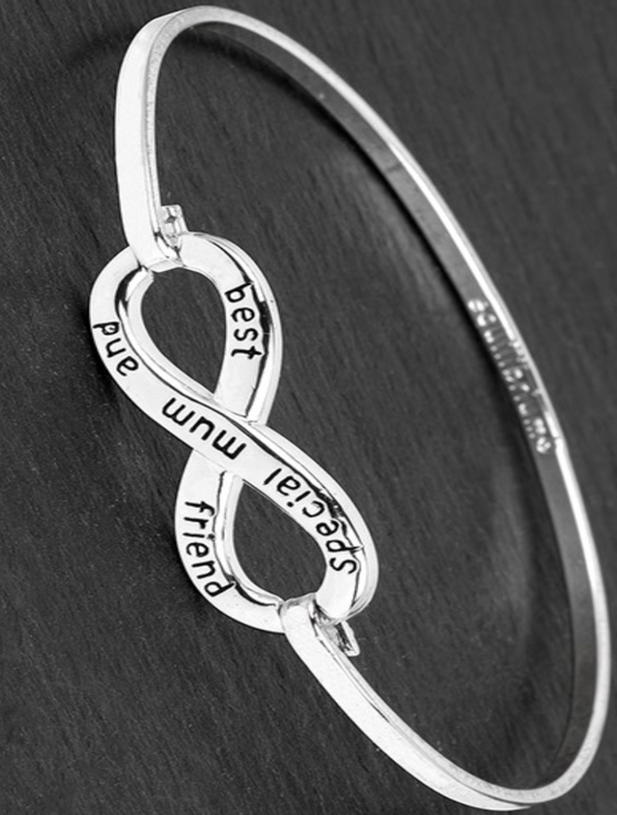 Equilibrium Bangle Special Mum & Best Friend Silver