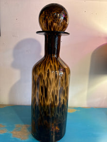  Large Leopard Print Glass Jar With Lid