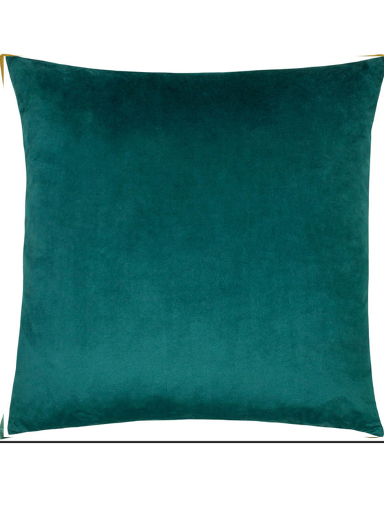 Kensho Gold Teal Cushion