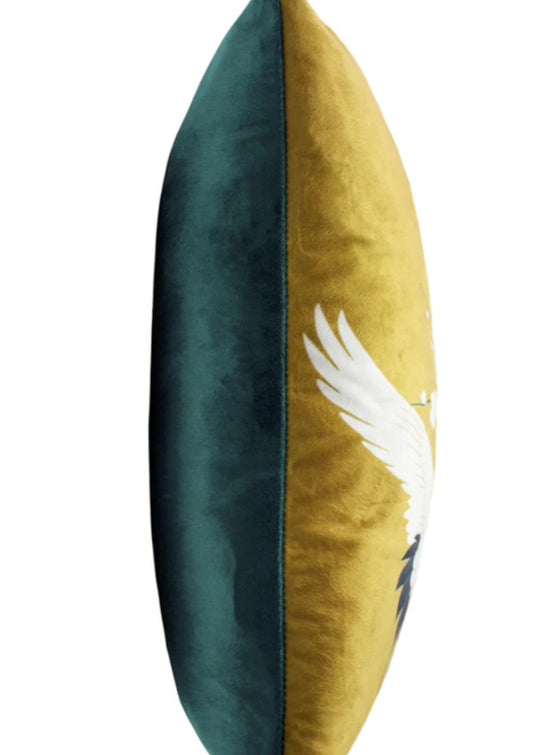 Kensho Gold Teal Cushion