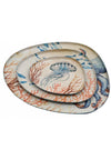 Large Abstract Shape Ocean Dish