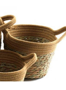  Medium Rope Basket Natural