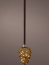 Micro 15 Led Pinecone Brown