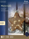 Micro 15 Led Star Brown