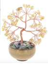 Ornate Chakra Tree Lapis Citrine Yellow