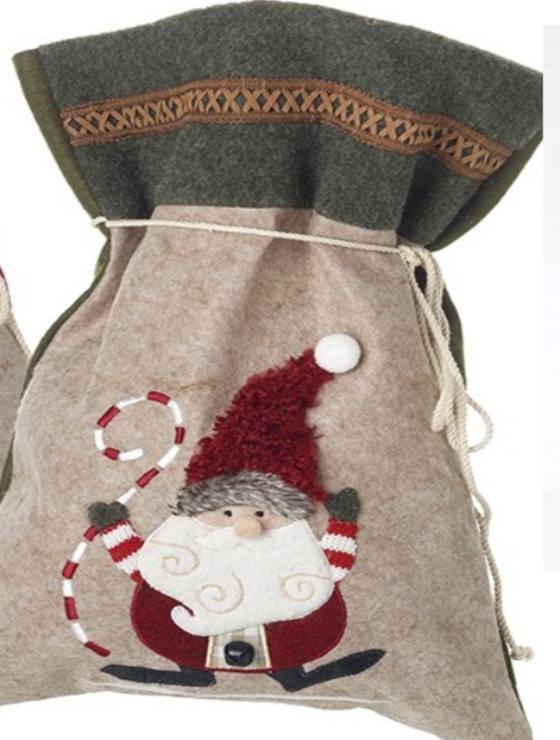 Santa & Snowman Sacks