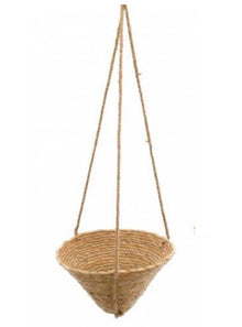  Small Woven Hanging Basket Natural