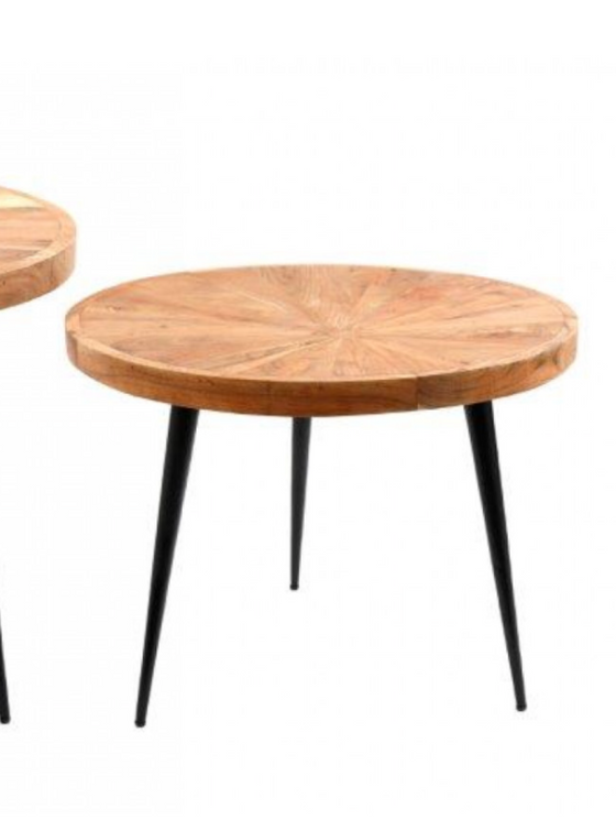 Small Round Sun Design Table