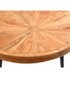 Small Round Sun Design Table