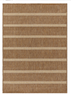 Tala Striped Jute Effect Indoor / Outdoor Rug Natural