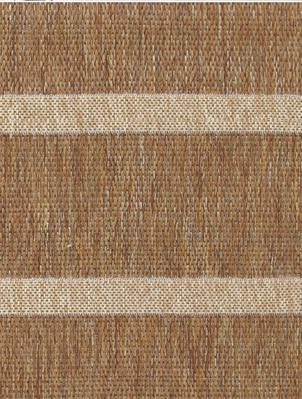 Tala Stripe Jute Effect Indoor/Outdoor Rug Natural - Natural / 140
x 200cm