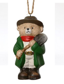  Terracotta Bears Hanging Decs